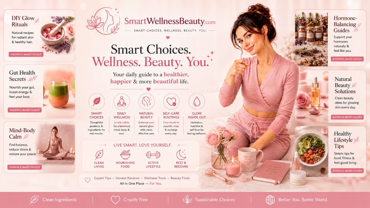 Smart Wellness Beauty: glow rituals, gut health, hormone balance, mind-body calm and natural beauty